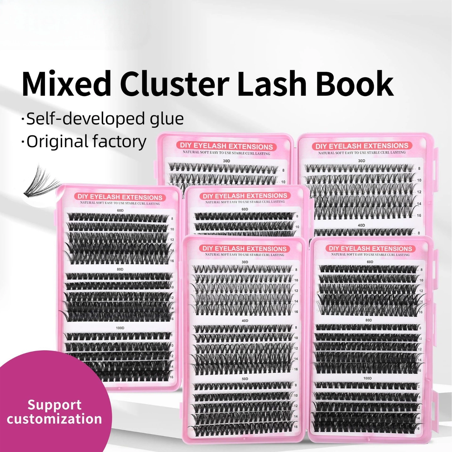 Cluster Lashes Book