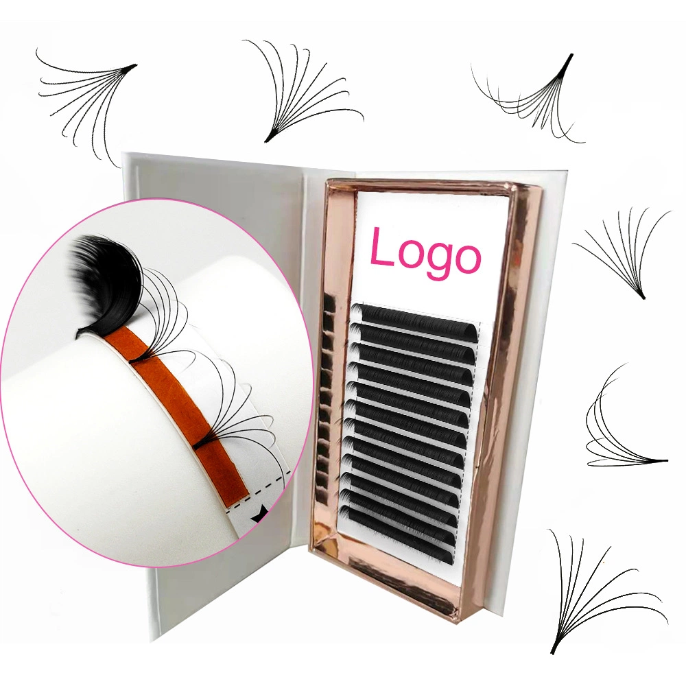 Easy Fanning rose gold box
