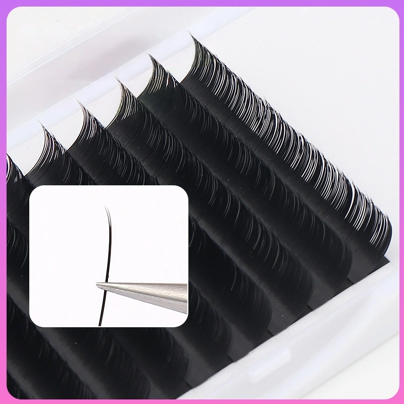 Flat lash tray