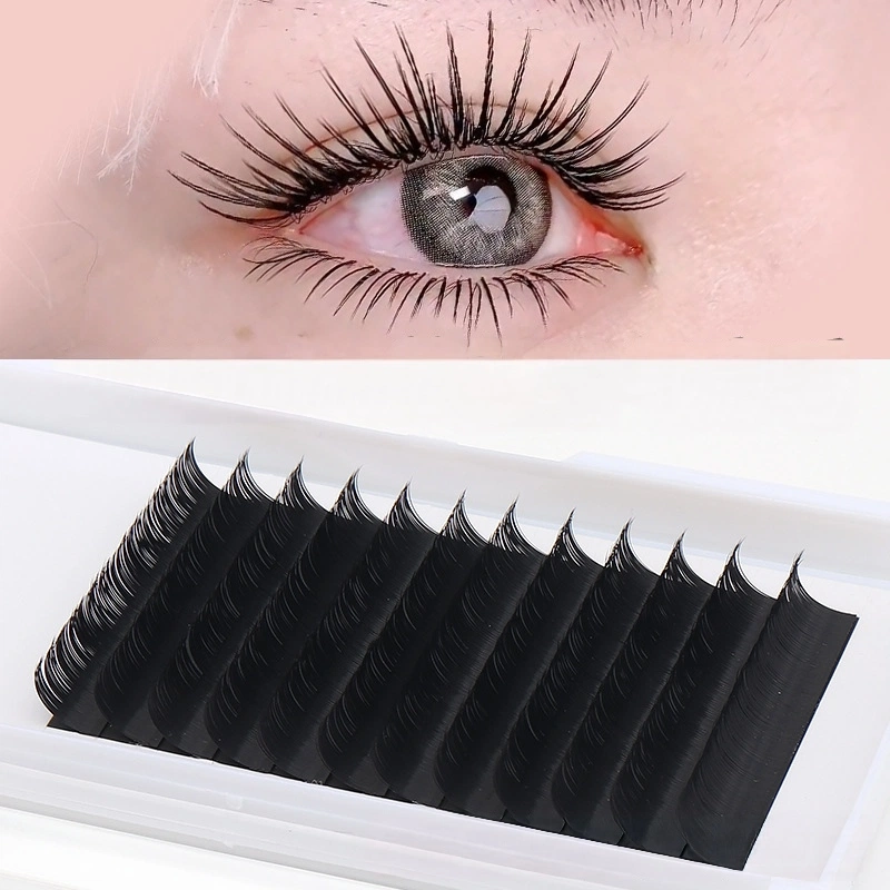 Flat lash application