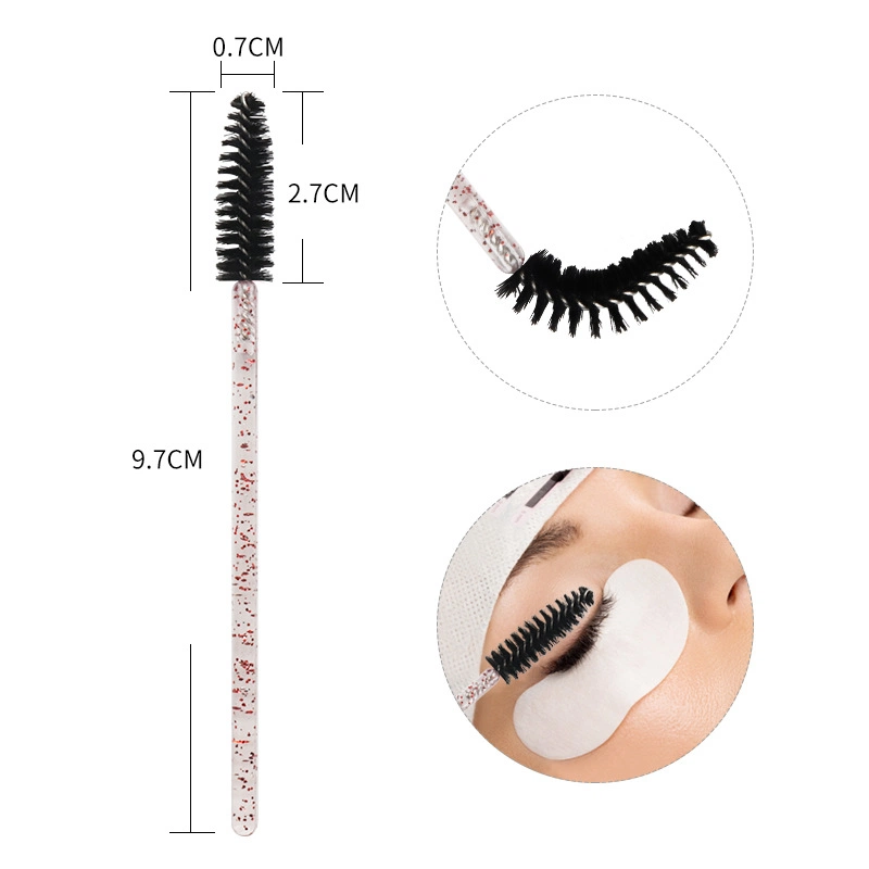 Glitter brush size