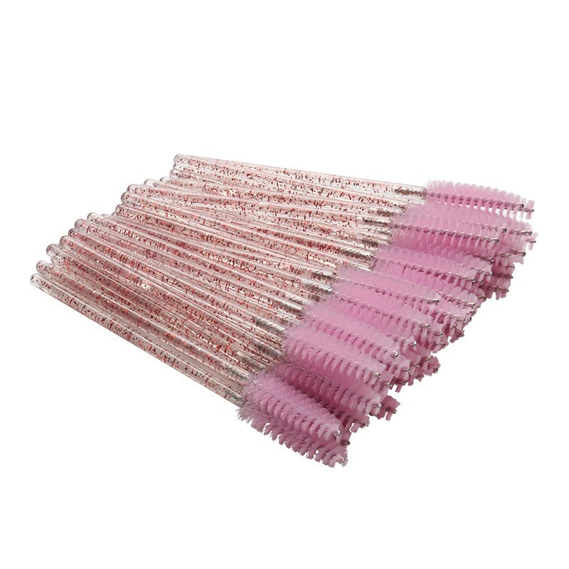 Glitter brush application