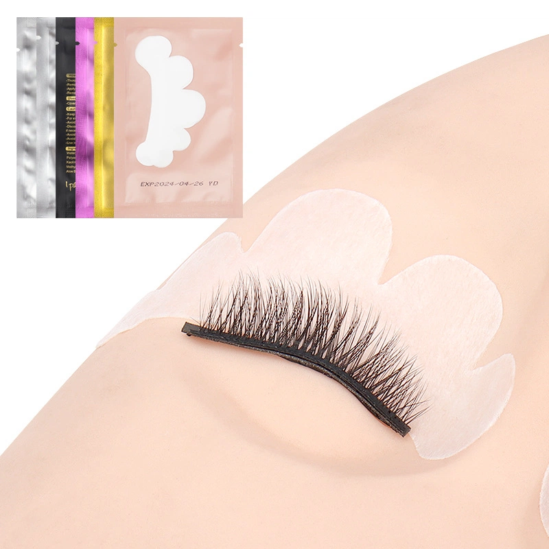 Under-eye patch application