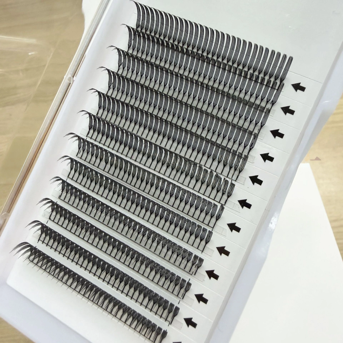 Spire lash strips
