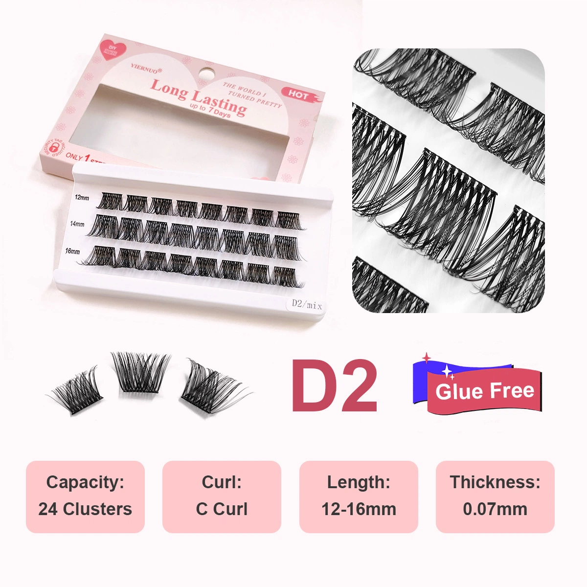 Self-Adhesive D16 clusters