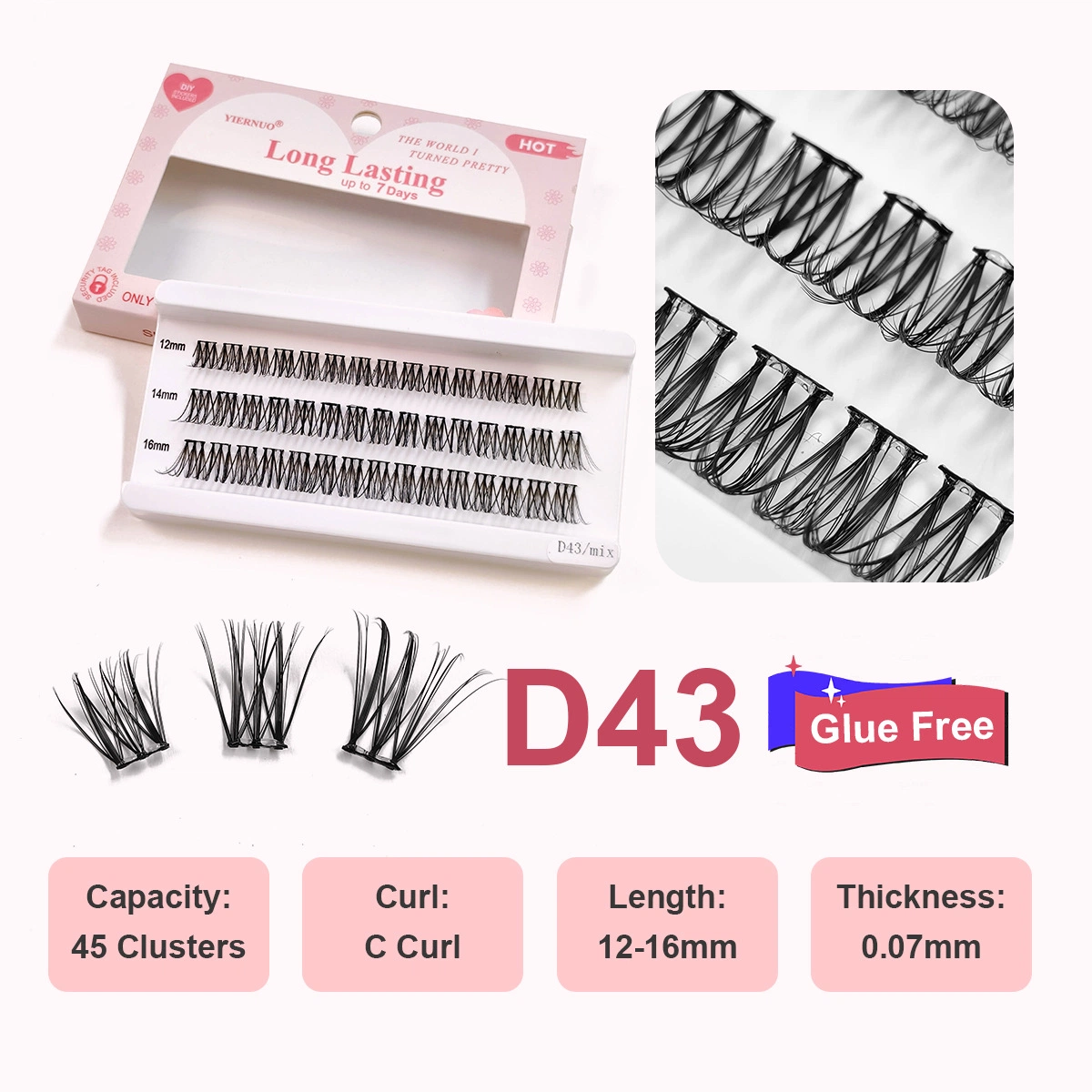 Self-Adhesive D51 clusters