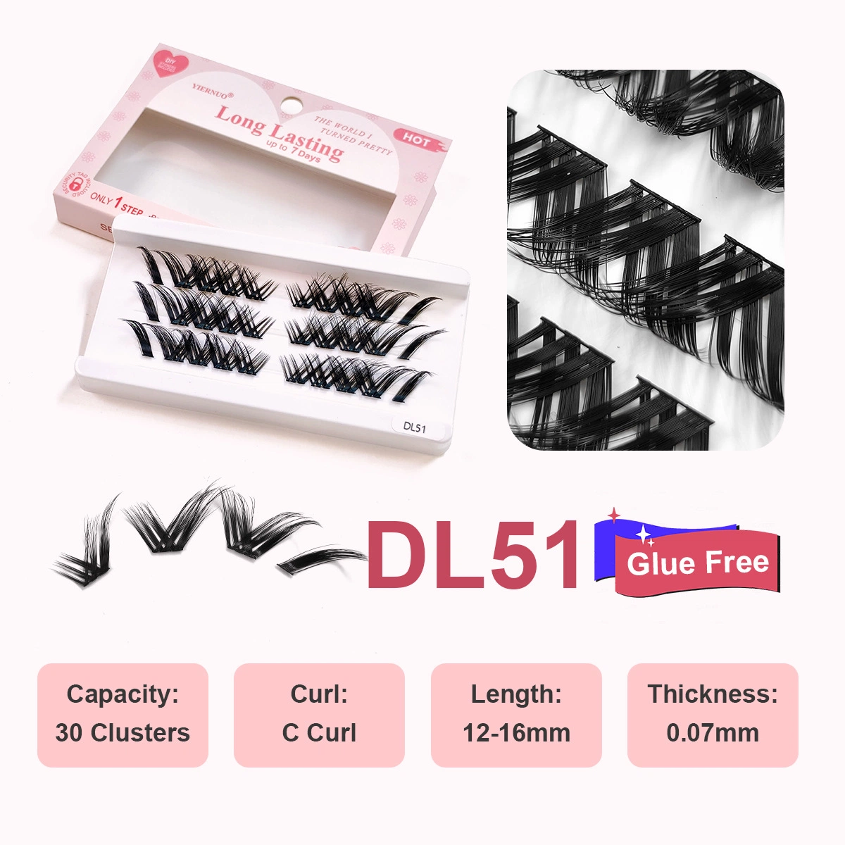 Self-Adhesive FDG586 clusters