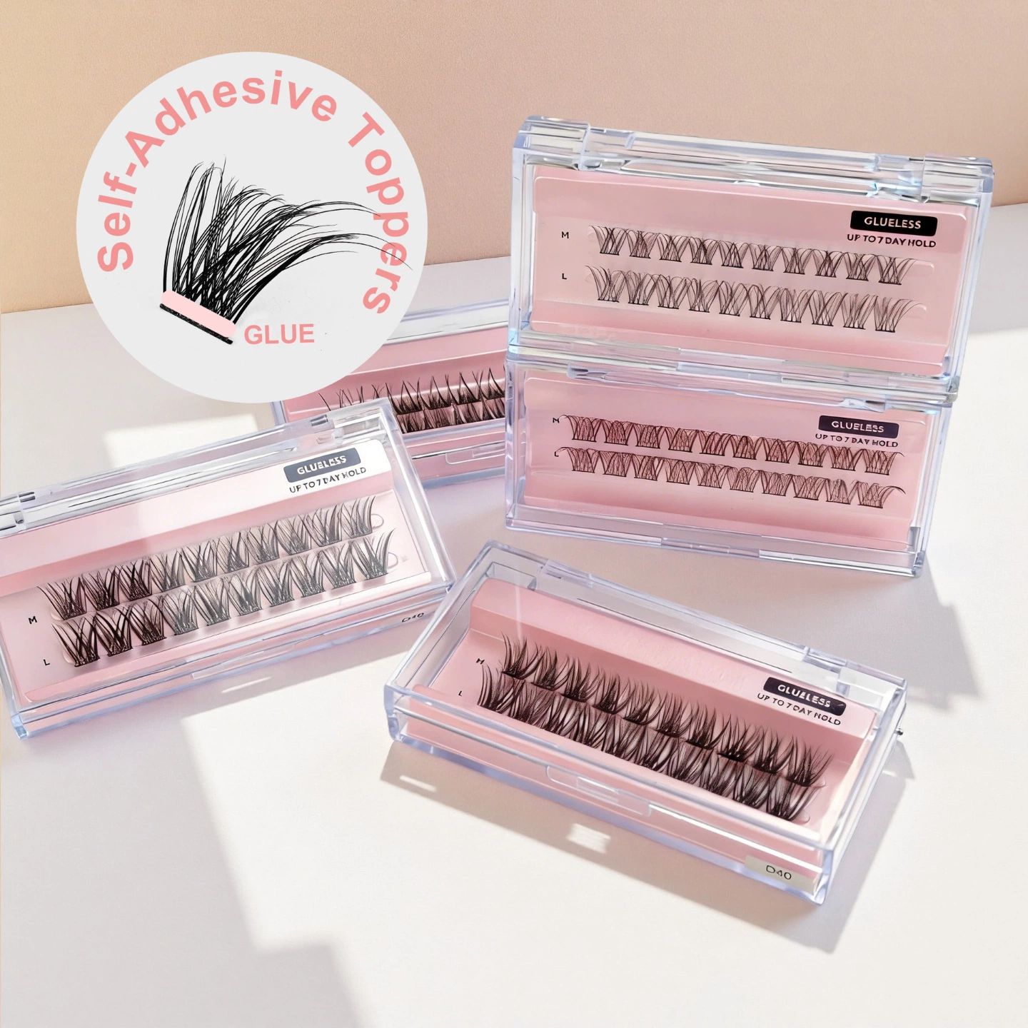 Self-Adhesive Cluster Lashes