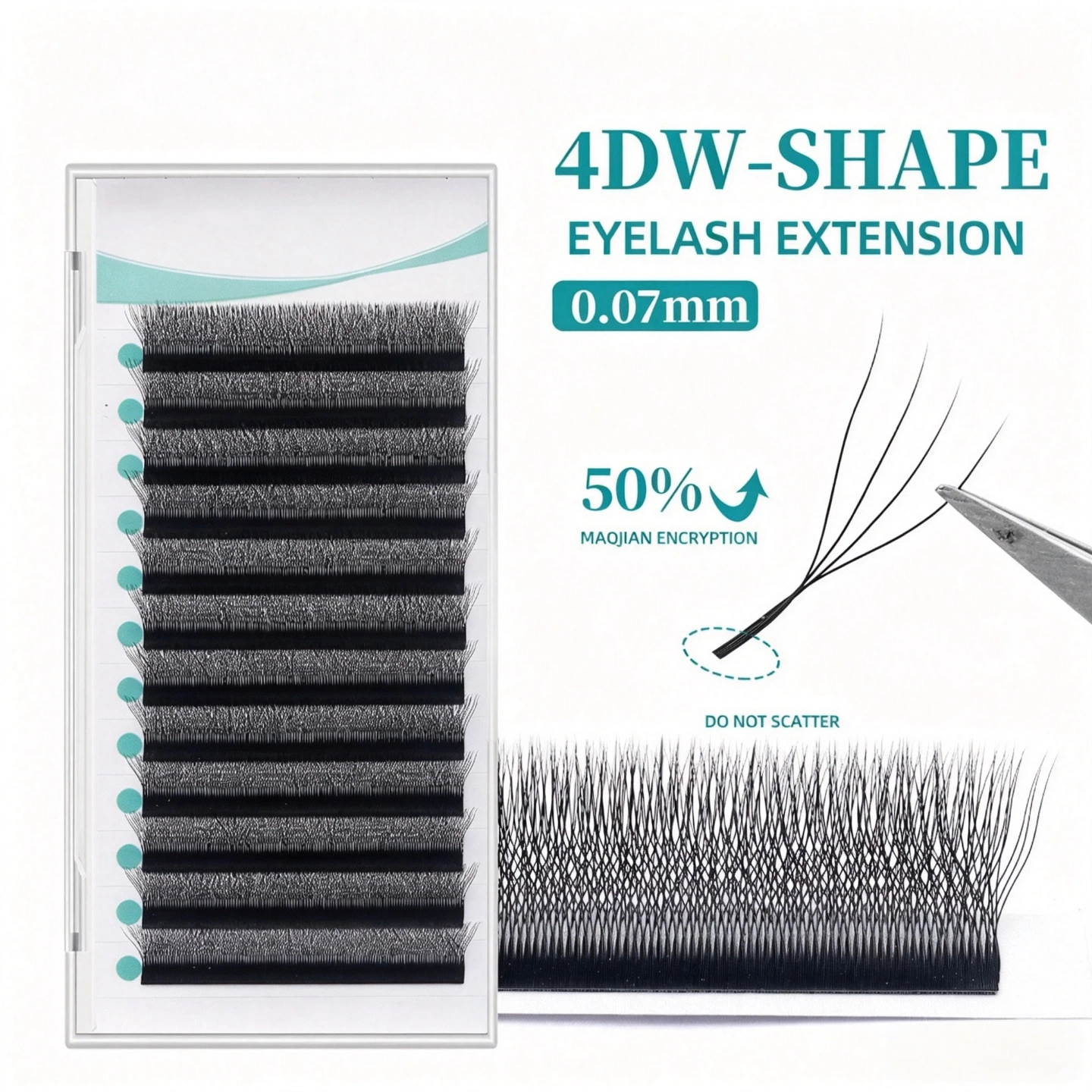 4DW-SHAPE 0.07mm eyelash extension
