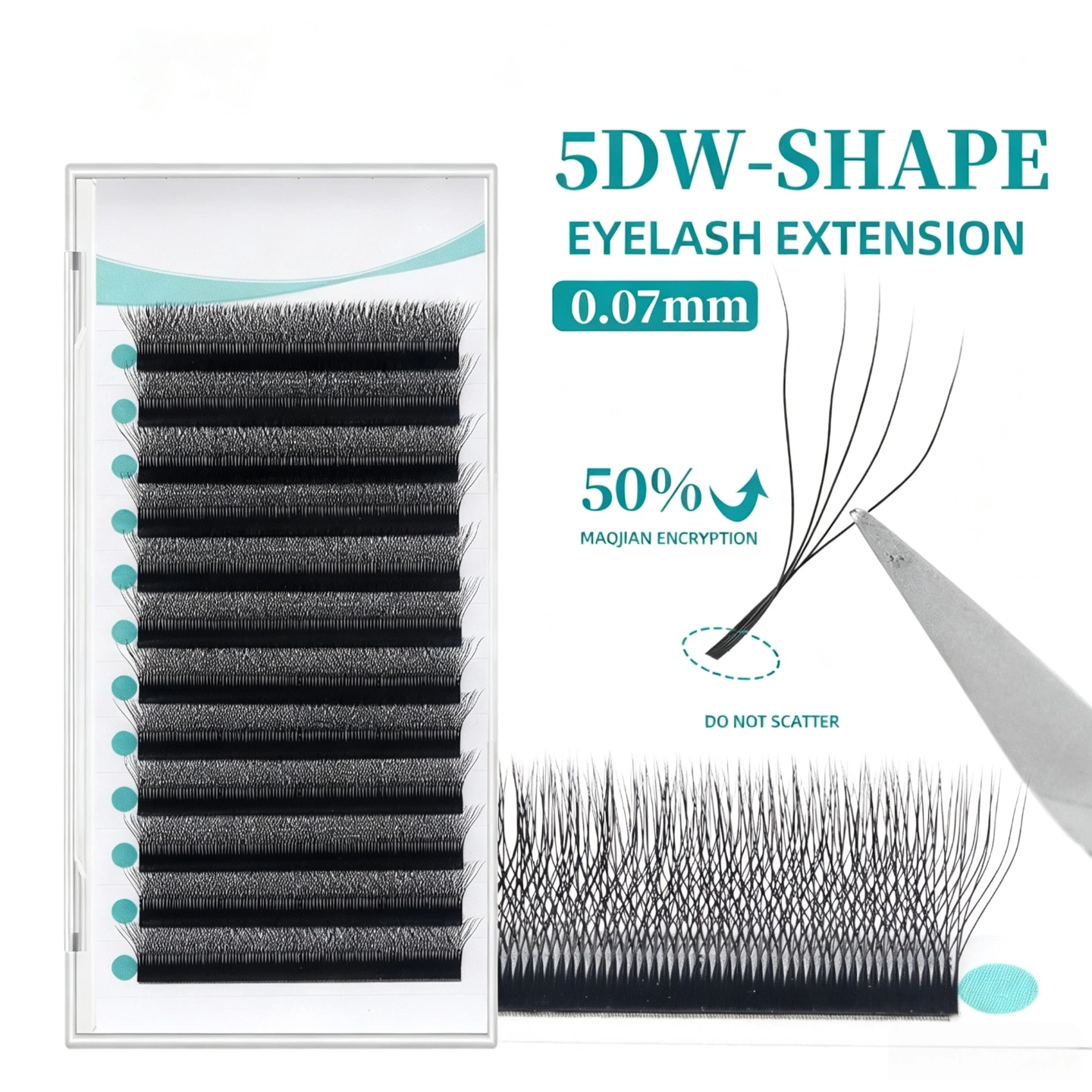 5DW-SHAPE 0.07mm eyelash extension