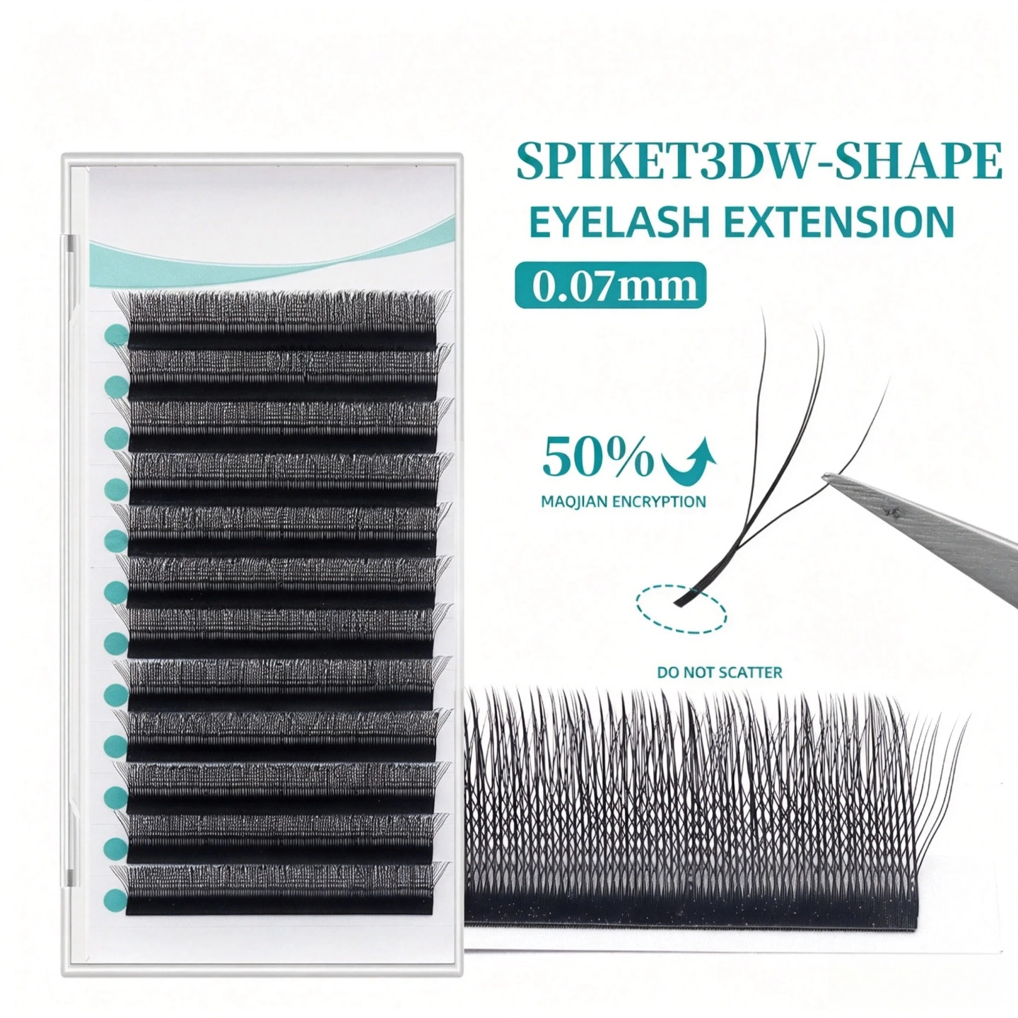 SPIKET3DW-SHAPE 0.07mm eyelash extension