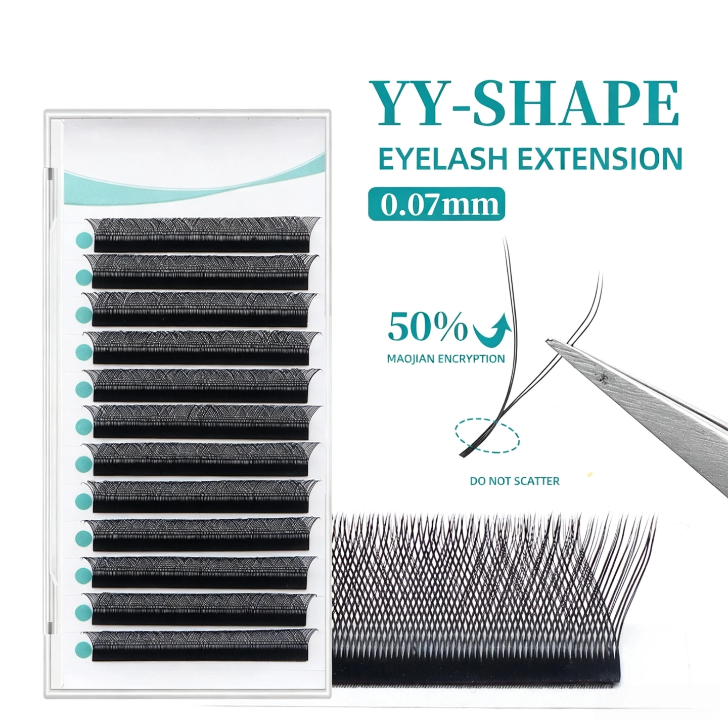 YY-SHAPE 0.07mm eyelash extension